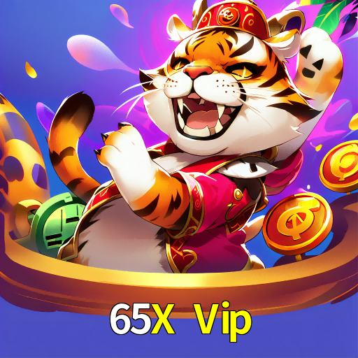 Imagem promocional da 65X Vip mostrando a plataforma e suas vantagens